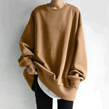 Lorvella – damski długi oversize sweter