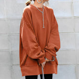 Lorvella – damski długi oversize sweter