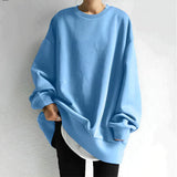Lorvella – damski długi oversize sweter