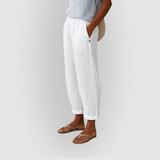Summer Pants with Elastic Waist – Lightweight and Stylish