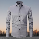 Chemise classique extensible sans plis