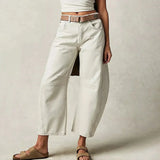 Maeliss - Womens Wide Leg Jeans