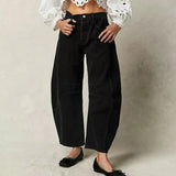 Maeliss - Womens Wide Leg Jeans
