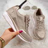 Moriana – Women Sneakers With Side Zipper Easy Fit