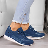 Moriana – Women Sneakers With Side Zipper Easy Fit