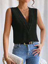 Minna - Bluza elegantă fără mâneci pentru femei