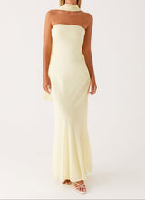 Solévara - Robe maxi jaune