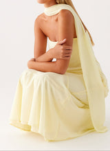 Solévara - Robe maxi jaune