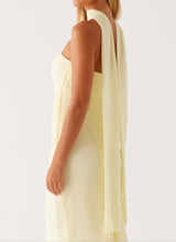 Solévara - Robe maxi jaune