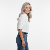 Mirellda – White Elegant Women’s Blouse