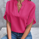 Vivien – Blouse légère drapée pour femme