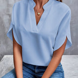 Vivien – Blouse légère drapée pour femme