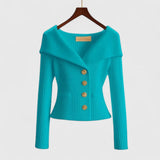 Pull tricoté femme à épaules dénudées