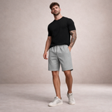 Pánské lněné šortky - Regular Fit prodyšné letní volnočasové