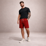 Pánské lněné šortky - Regular Fit prodyšné letní volnočasové