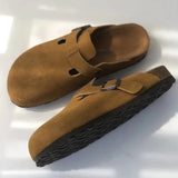 Torvyn – Prémiové unisex kožené boston sandály