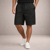Pánské lněné šortky - Regular Fit prodyšné letní volnočasové