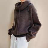 Maglione leggero da donna in maglia con maniche lunghe e vestibilità comoda