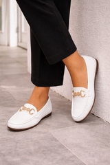 Dam Loafers Kedjedetalj Slip-on 1