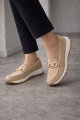 Dam Loafers Klassisk Passform Spänndetalj 6