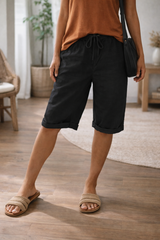 Dam Shorts Justerbar Dragsko Knälånga 3