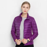 Women's Lightweight Waterproof Spring Puffer Jacket
