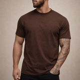 Men's Slim Fit Crew Neck Short Sleeve T-Shirt