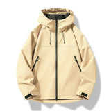 Orvian - Chaqueta de media temporada con capucha para hombre