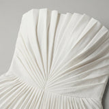 Elegant Strapless Pleated Maxi Dress for Ceremonies