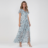Vessira - Elegant Floral Maxi Dress