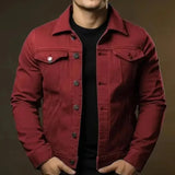 Darien – Men’s Long Sleeve Collared Spring Jacket