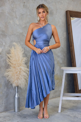 Elegant Audrine Women's Midi Dress - Modern and Refined