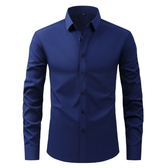 Premium Men's Wrinkle-Free Stretch Formal Shirt