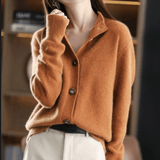 Anya – Women’s Cashmere Cardigan with Comfortable Fit