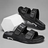 Ricky – Moderne Herrensandalen mit zwei Riemen