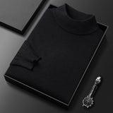 Image of Men's Mock Neck Regular Fit Sweater