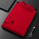 Image of Men's Mock Neck Regular Fit Sweater