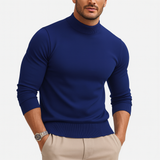 Image of Men's Turtleneck Fitted Sweater