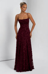 Miss | Jurk Dames Casual Maxi - Viscose - Miss Madera