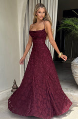 Miss | Jurk Dames Casual Maxi - Viscose - Miss Madera