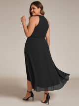 Miss | Jurk Dames Midi A - lijn Elegant - Chiffon - Miss Madera