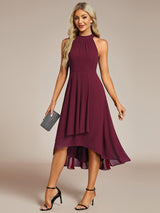 Miss | Jurk Dames Midi A - lijn Elegant - Chiffon - Miss Madera