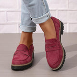 Rose – Damen lässige Loafers mit klobiger Sohle
