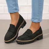 Rose – Damen lässige Loafers mit klobiger Sohle