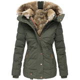 Damen Jacke mit Kragen - Strukturierte Besatzgestaltung