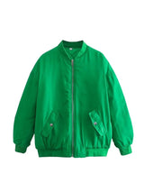 Calantha - Womens Oversized Bomber Jacket