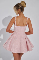 Image of Women's Bow A-Line Mini Dress