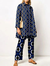 Image of Women's Printed Long Sleeve Set
