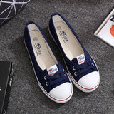 Image of Women's Slip-On Canvas Sneakers