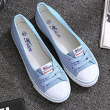 Image of Women's Slip-On Canvas Sneakers